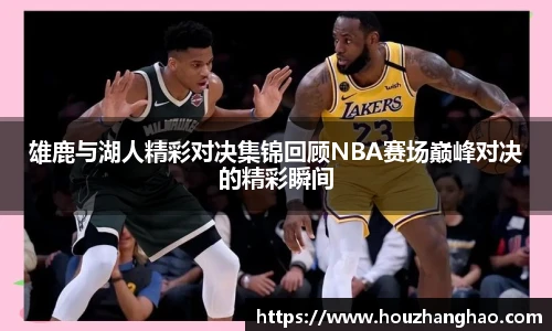 雄鹿与湖人精彩对决集锦回顾NBA赛场巅峰对决的精彩瞬间